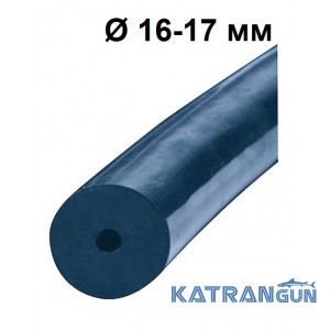 Тяга латексна Salvimar на метраж клас A; 16 ~ 17 мм; S-400; синя