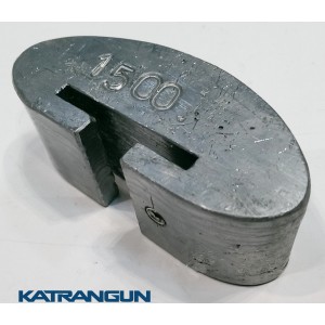 Вантаж для підводного плавання 1,5 кг; поясний знімний; закруглений