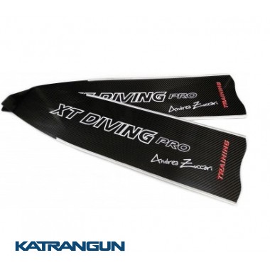 Карбоновые лопасти XT Diving Pro Training Fins Andrea Zuccari