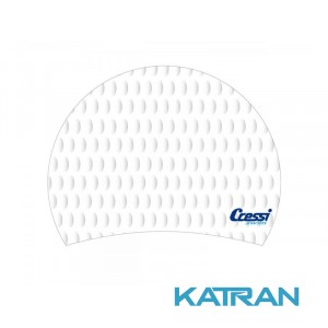 Жіноча шапочка для басейну Cressi Sub Lady Cap white
