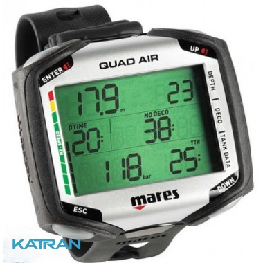 Декомпрессиметр для дайвинга Mares Quad Air