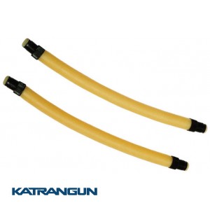 Гумові арбалетні тяги Beuchat парні, прозорі, 16 мм, довжина 13 см