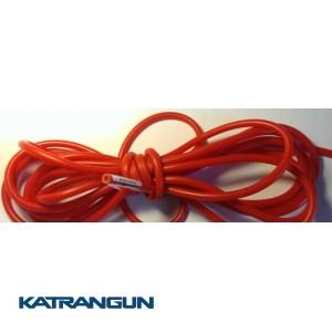 Латексна трубка для слінгів, бандажів в бухтах BS Diver (на метраж); 9 мм на 5 мм; червона