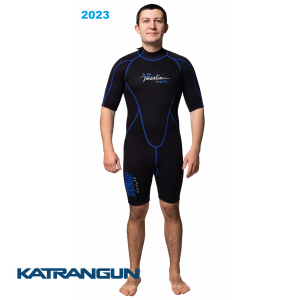 Гідрокостюм Marlin Malibu Shorty Man Blue/Black 2,5 мм