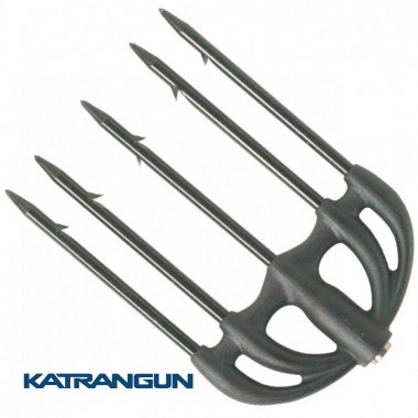 Пятизубец для подводной охоты Salvimar Martin, гальванизированный, калёный